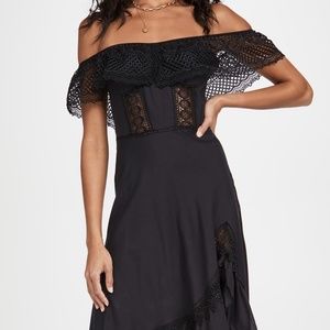 Charo Ruiz, Louise Long Dress, Black, S